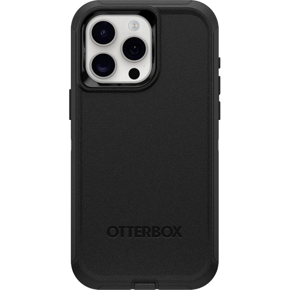 imageOtterBox iPhone 15 Pro MAX Only Defender Series Case Realtree Edge Blaze OrangeBlackRT Edge Rugged ampamp Durable with Port Protection Includes Holster Clip KickstandBlack