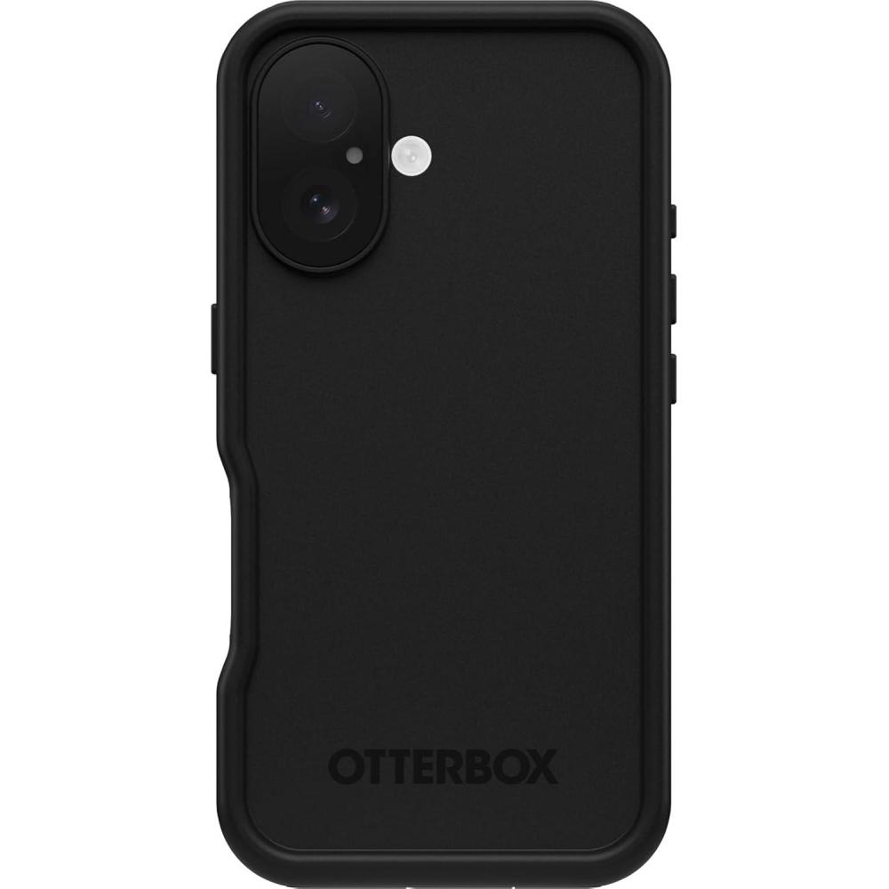 imageOtterBox iPhone 16 FR Series Waterproof Case with MagSafe Designed by LifeProof  Sagebrush Green Waterproof 60 Recycled Plastic Sleek and StylishBlack