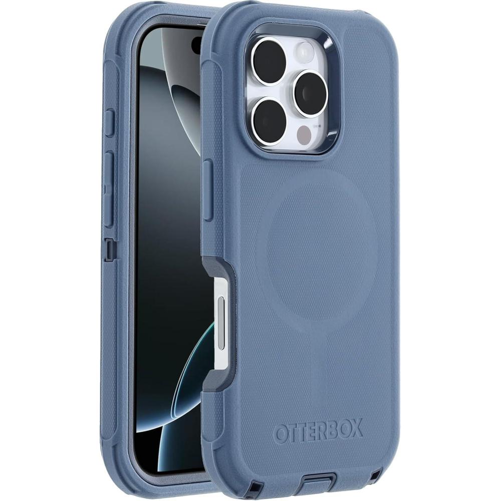 imageOtterBox iPhone 16 Plus Defender Series Case  Black Single Unit Ships in polybagBaby blue Jeans