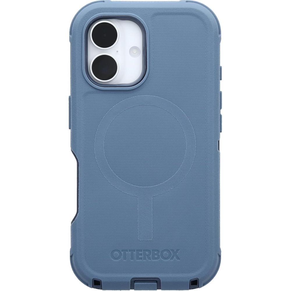 imageOtterBox iPhone 16 Plus Defender Series Case BlackBaby Blue Jeans