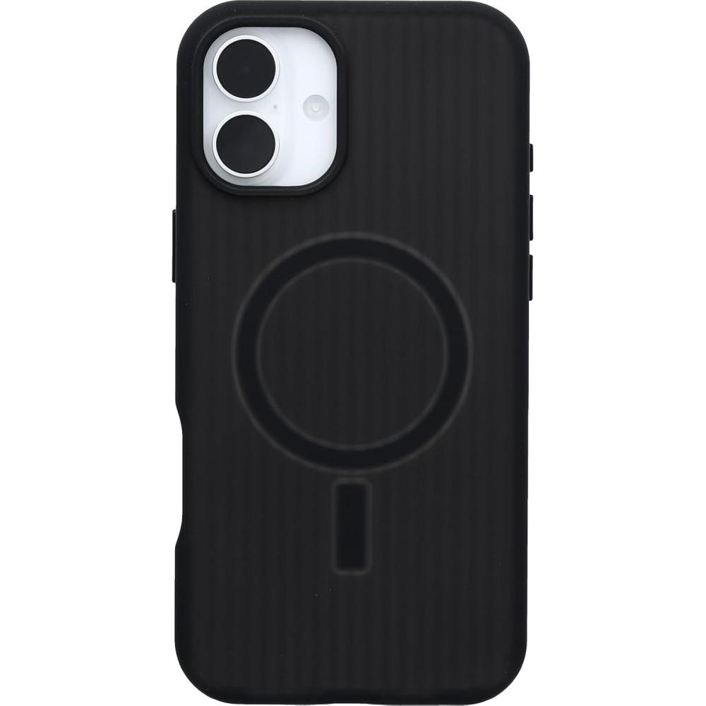 imageOtterBox iPhone 16 Plus Symmetry Series Soft Touch for MagSafe Dark Echo