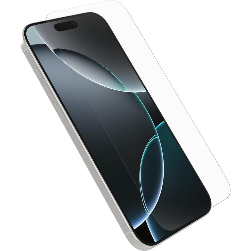 imageOtterBox iPhone 16 Pro Max Glass Screen Protector ships in polybag ideal for business customers