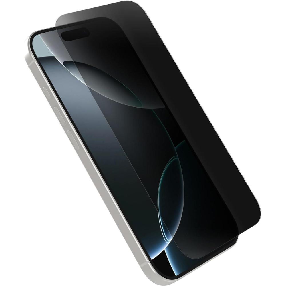 imageOtterBox iPhone 16 Pro Premium Pro Glass Privacy Guard ships in polybag ideal for business customers