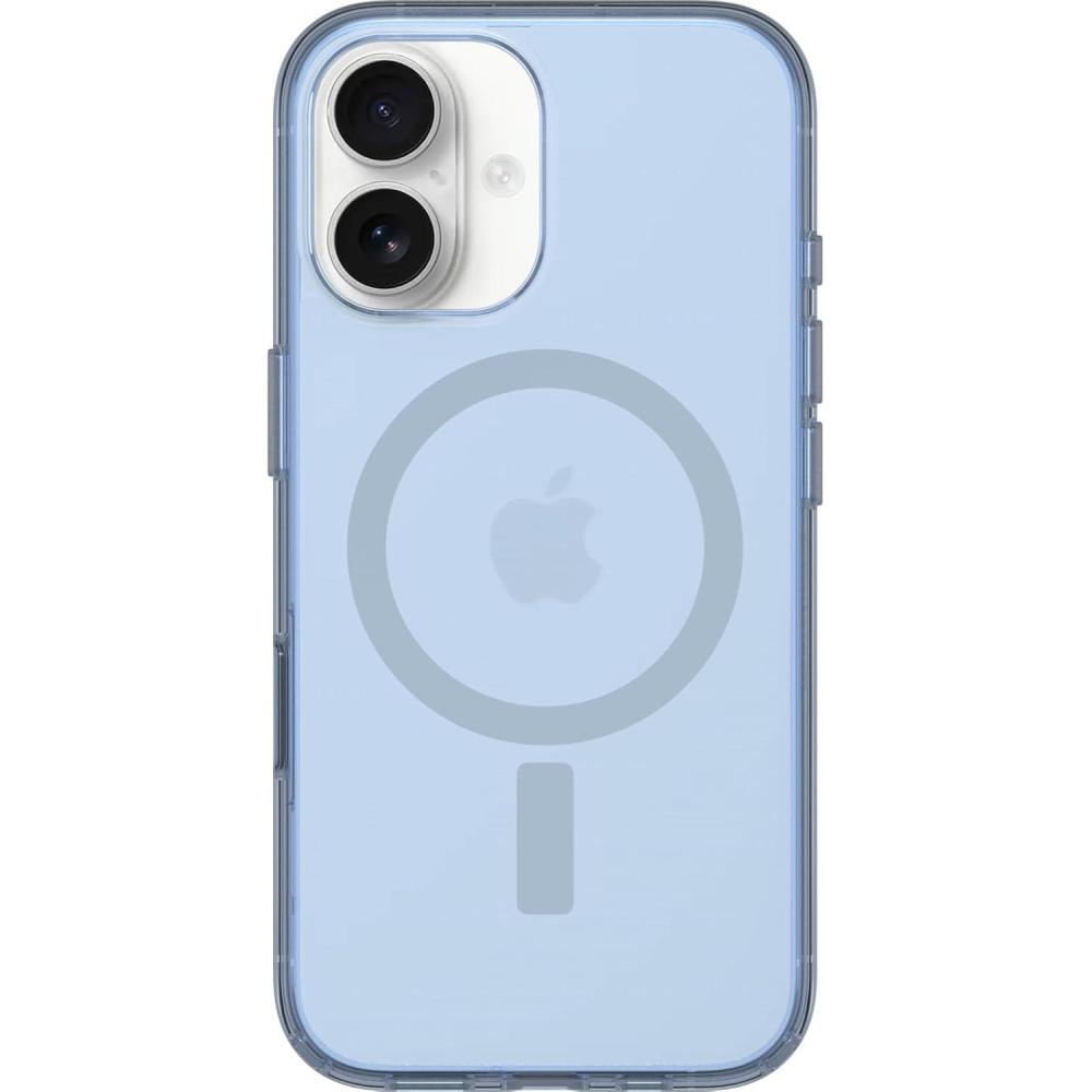 imageOtterBox iPhone 16 Symmetry Series Clear Case Baby Blue JeansNew Blue Bliss