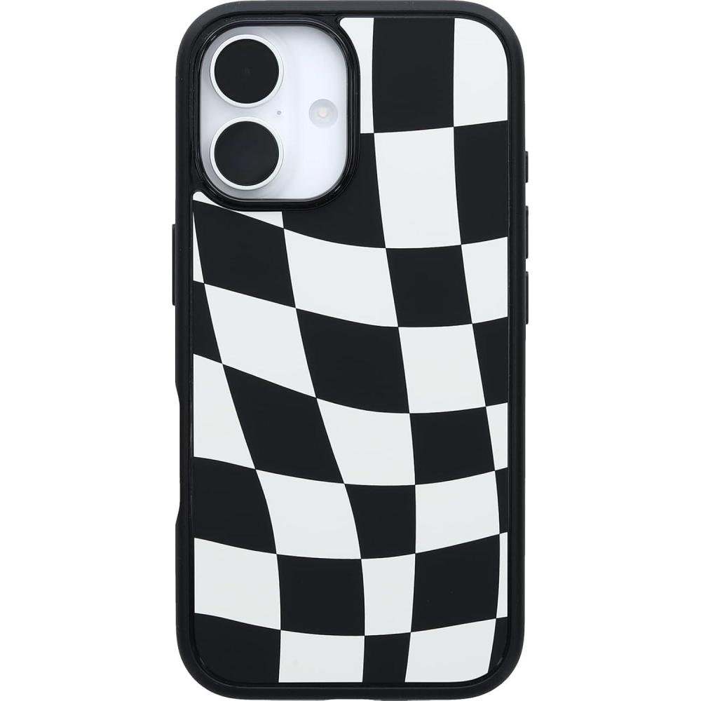 imageOtterBox iPhone 16 Symmetry Series Clear Case  Baby Blue JeansNew Wavy Charcoal