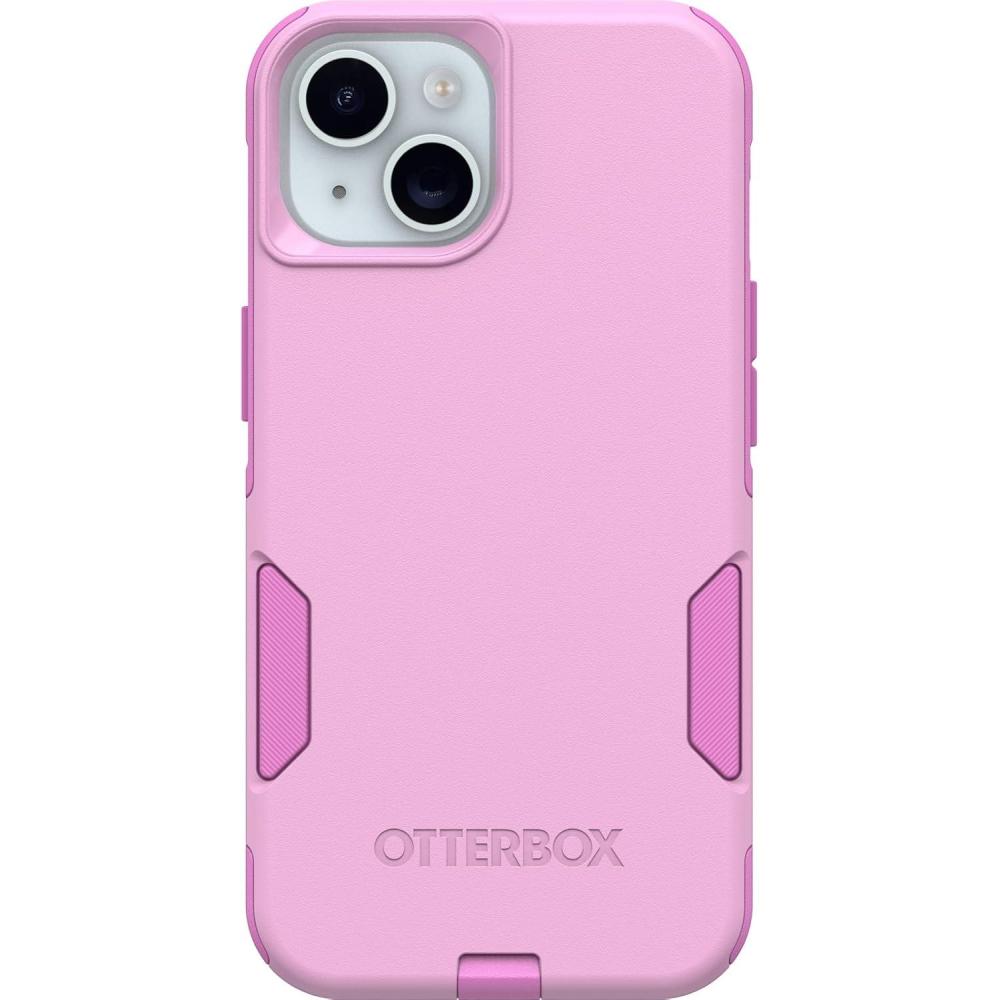 imageOtterBox iPhone 16e 15 14 ampamp 13 Commuter Series Case  GET Your Greens Slim ampamp Tough PocketFriendly with Port ProtectionPink