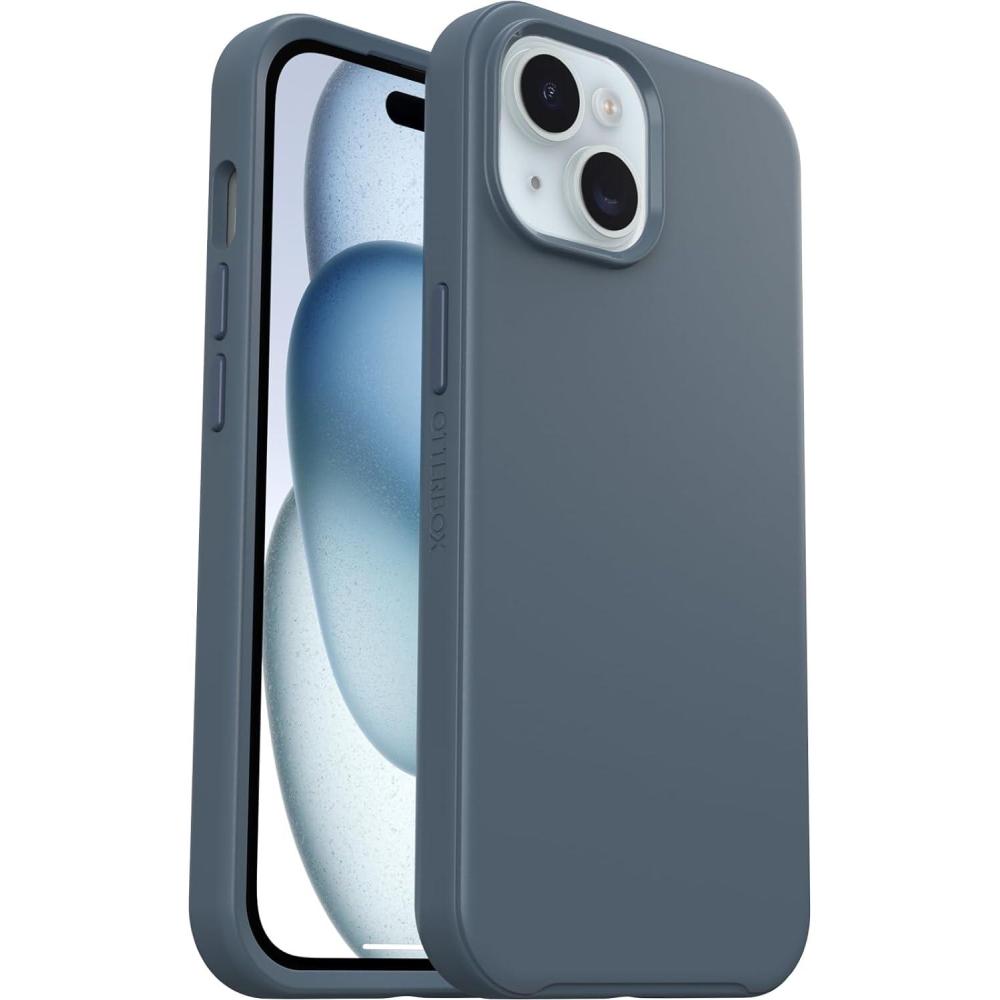 imageOtterBox iPhone 16e 15 14 ampamp 13 Symmetry Series Case  BLUETIFUL Blue Snaps to MagSafe UltraSleek Raised Edges Protect Camera ampamp ScreenBlue