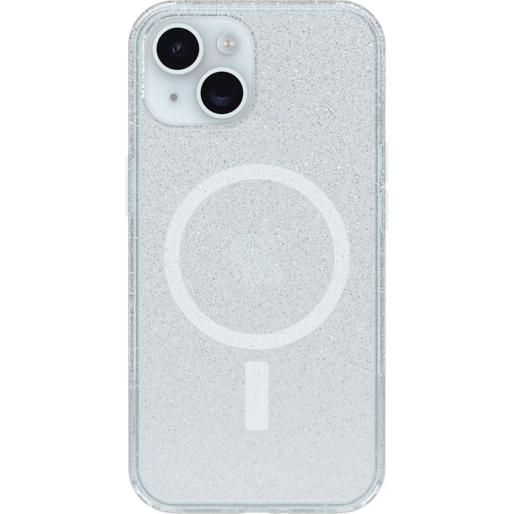 imageOtterBox iPhone 16e 15 14 ampamp 13 Symmetry Series Clear Case  Stardust Ships in polybag Ideal for Business customersStardust ClearGlitter