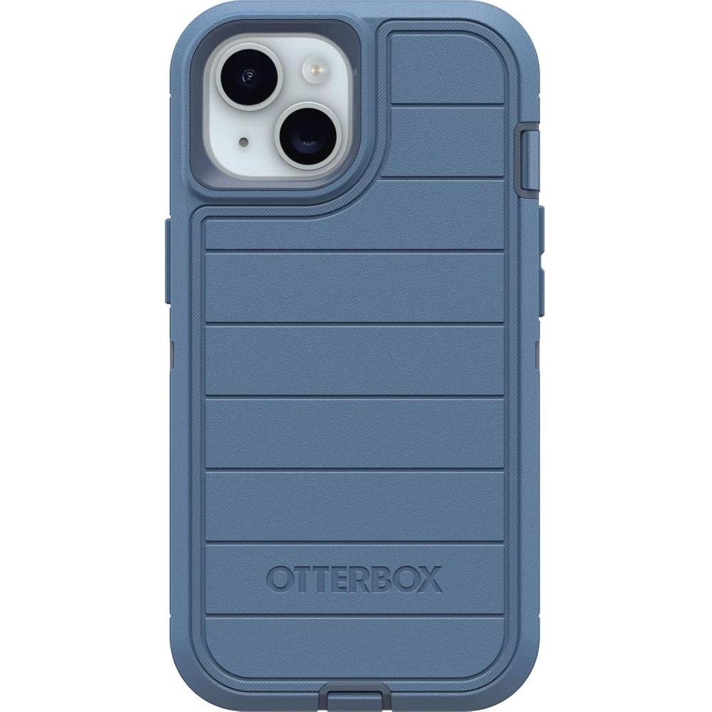 imageOtterBox iPhone 16e Only  Defender Series Case  Baby Blue Jeans Blue  Case Only  Rugged ampamp Durable  with Port Protection  Microbial Defense ProtectionBaby Blue Jeans Blue
