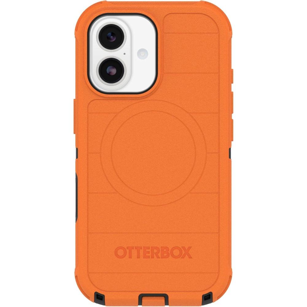 imageOtterBox iPhone 17 Pro Defender Pro Series Case  Purple Mystery  Tough Rugged ampamp Durable iPhone Case Snaps on MagSafeBlaze Orange