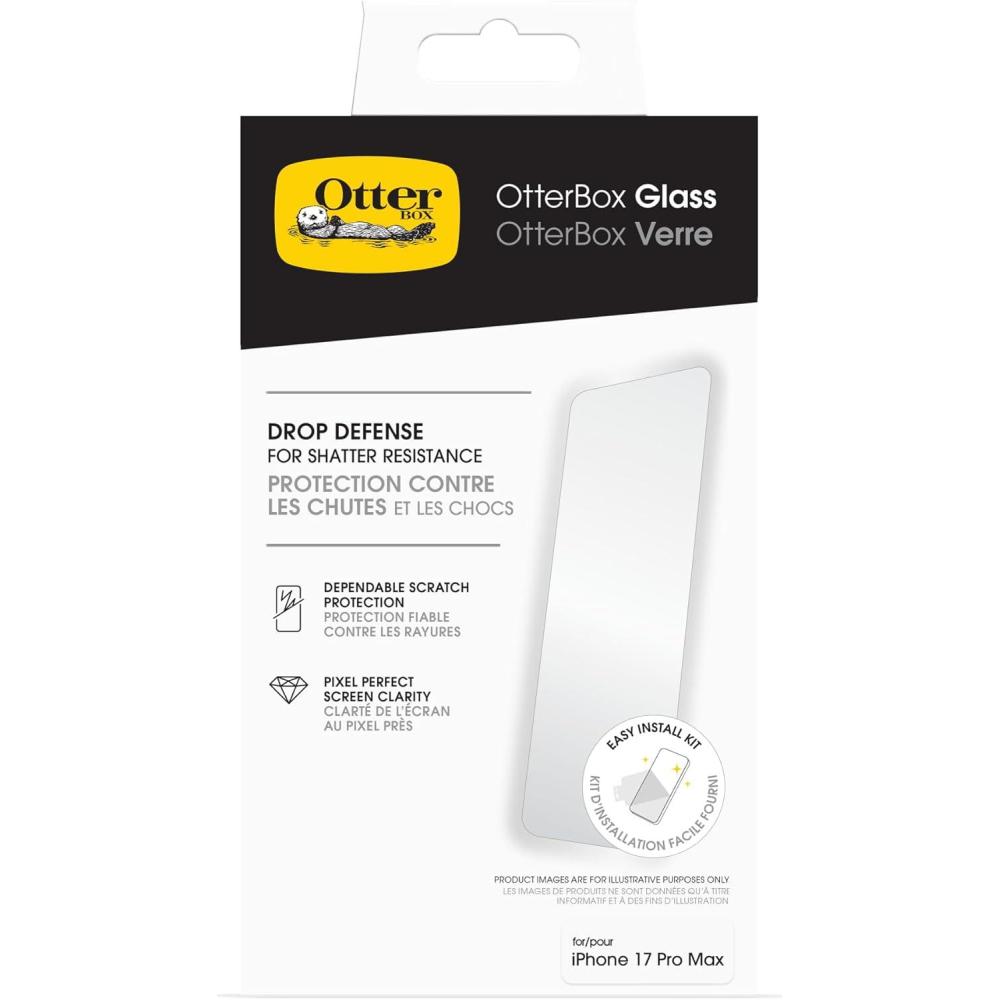 imageOtterBox iPhone 17 Pro Max Glass Screen ProtectoriPhone 17 Pro Max