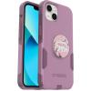 OtterBox Bundle Commuter Series for iPhone 13 – (RIVETING Way) + PopSockets PopGrip – (BE Kind) Teal(Pink)