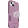 OtterBox Bundle Commuter Series for iPhone 13 – (RIVETING Way) + PopSockets PopGrip – (BE Kind) Teal(Pink)