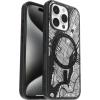 OtterBox Clear Case with Colorful Grip Edge Case for iPhone 15 Pro – New York (Black)
