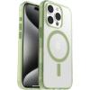 OtterBox Clear case with Colorful Grip Edge case for iPhone 15 – London (Black)(Green)