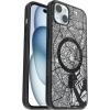 OtterBox Clear case with Colorful Grip Edge case for iPhone 15 Plus – Tokyo (Black)(Tokyo)
