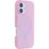 OtterBox Core Series for MagSafe for iPhone 16 Pro – Carnival Night Black, Sleek Rubber Design, Smooth Finish, Camera Bumpers, and Protective Screen Lip(Crystal Blush Pink)