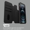 OtterBox Detachable Folio Wallet (Case Sold Separately) for MagSafe – iPhone 12 Pro Max & 13 Pro Max – Shadow (Black)(Black)