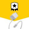 OtterBox Premium Pro Fast Charge USB-C to Lightning Wall Kit, 30W – Lunar Light (White)