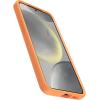 OtterBox Samsung Galaxy S24+ Symmetry Series Case – BLACK, Ultra-Sleek, Wireless Charging Compatible, Raised Edges Protect Camera & Screen(Orange)