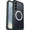 OtterBox Samsung Galaxy S25+ Defender Series XT Clear Magnet Case – Dark Side (Black)(Jubilee Green)