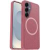 OtterBox Samsung Galaxy S25 Ultra Symmetry Series Clear Magnet Case – Wildflower(Thimbleberry Pink)