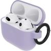 OtterBox Soft Touch Case for Apple AirPods (3rd Gen) – Black Taffy (Black)(Lavender)