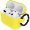 OtterBox Soft Touch Case for Apple AirPods (3rd Gen) – Black Taffy (Black)(Yellow)