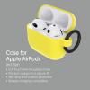OtterBox Soft Touch Case for Apple AirPods (3rd Gen) – Black Taffy (Black)(Yellow)