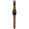 OtterBox Symmetry Cactus Leather Watch Band for Apple Watch Series 7/8/9 40/41/42mm PLUM LUX (Purple)(Noir Ash (Black))