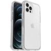 OtterBox iPhone 12 & iPhone 12 Pro Symmetry Series Case – Stardust (Silver Flake/Clear), Ultra-Sleek, Wireless Charging Compatible, Raised Edges Protect Camera & Screen