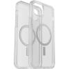 OtterBox iPhone 14 Plus Symmetry Series+ Case – CLEAR , ultra-sleek, snaps to MagSafe, raised edges protect camera & screen(Clear)