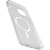 OtterBox iPhone 14 Plus Symmetry Series+ Case – CLEAR , ultra-sleek, snaps to MagSafe, raised edges protect camera & screen(Clear)