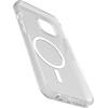 OtterBox iPhone 14 Plus Symmetry Series+ Case – CLEAR , ultra-sleek, snaps to MagSafe, raised edges protect camera & screen(Clear)