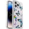 OtterBox iPhone 14 Pro Max (ONLY) Symmetry Series Case – Clear, Ultra-Sleek, Wireless Charging Compatible, Raised Edges Protect Camera & Screen(Y2K Butterfly)