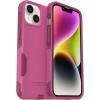 OtterBox iPhone 14 & iPhone 13 Commuter Series Case – BLACK , slim & tough, pocket-friendly, with port protection(Pink)