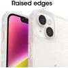 OtterBox iPhone 14 & iPhone 13 Prefix Series Case – Stardust (Clear/Glitter), Ultra-Thin, Pocket-Friendly, Raised Edges Protect Camera & Screen, Wireless Charging Compatible(Clear/Glitter)