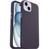 OtterBox iPhone 15 Plus Symmetry Series Cactus Leather for MagSafe – Noir ASH (Black), Snaps to MagSafe, Ultra-Sleek, Raised Edges Protect Camera & Screen(Purple)