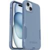 OtterBox iPhone 15 Plus and iPhone 14 Plus Commuter Series Case – Crisp Denim (Blue), Slim & Tough, Pocket-Friendly, with Port Protection