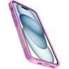 OtterBox iPhone 15 Plus and iPhone 14 Plus Commuter Series Case – Run Wildflower (Pink), Slim & Tough, Pocket-Friendly, with Port Protection