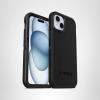 OtterBox iPhone 15 Plus and iPhone 14 Plus Defender Series XT Case – BLACK, screenless, rugged, snaps to MagSafe, lanyard attachment (ships in polybag)(Black)