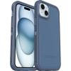 OtterBox iPhone 15 Plus and iPhone 14 Plus Defender Series XT Clear Case – Mountain Frost (Clear), screenless, Rugged, Snaps to MagSafe, Lanyard Attachment(Blue)