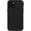 OtterBox iPhone 15 Plus and iPhone 14 Plus FRĒ Series Waterproof Case with MagSafe (Designed by LifeProof) – BLACK, waterproof, 60% recycled plastic, sleek and stylish