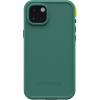OtterBox iPhone 15 Plus and iPhone 14 Plus FRĒ Series Waterproof Case with MagSafe (Designed by LifeProof) – PINE (Green), waterproof, 60% recycled plastic, sleek and stylish