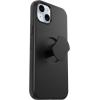 OtterBox iPhone 15 Plus and iPhone 14 Plus OtterGrip Symmetry Series Case – Black, Built-in Grip, Sleek case, Snaps to MagSafe, Raised Edges Protect Camera & Screen(Black)