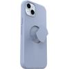 OtterBox iPhone 15 Plus and iPhone 14 Plus OtterGrip Symmetry Series Case – Black, Built-in Grip, Sleek case, Snaps to MagSafe, Raised Edges Protect Camera & Screen(Blue)