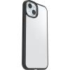 OtterBox iPhone 15 Plus and iPhone 14 Plus Prefix Series Case – Stardust (Clear/Glitter), Ultra-Thin, Pocket-Friendly, Raised Edges Protect Camera & Screen, Wireless Charging Compatible(Clear/Black)