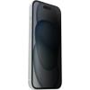 OtterBox iPhone 15 Premium Pro Glass Privacy Guard, Privacy Screen, Precision Fit, Flawless Touch Response, Easy Installation (ships in polybag)(Antimicrobial and Privacy Glass)