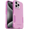 OtterBox iPhone 15 Pro MAX (Only) Commuter Series Case – Crisp Denim (Blue), Slim & Tough, Pocket-Friendly, with Port Protection(Pink)