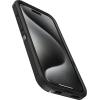 OtterBox iPhone 15 Pro MAX (Only) Defender Series XT Case – BLACK, screenless, rugged, snaps to MagSafe, lanyard attachment (ships in polybag, ideal for business customers)(Black/Clear)